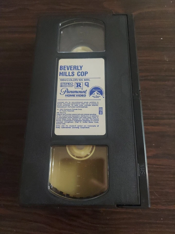 Beverly Hills Cop (1984, VHS) EDDIE MURPHY Foto 3 de 3