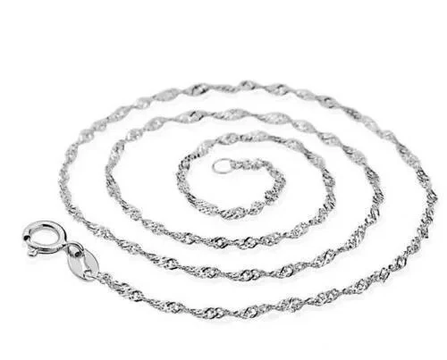 Bonito collar colgante de circonita cúbica corte trillante púrpura amatista relleno de oro blanco de 18 quilates Foto 3 de 3