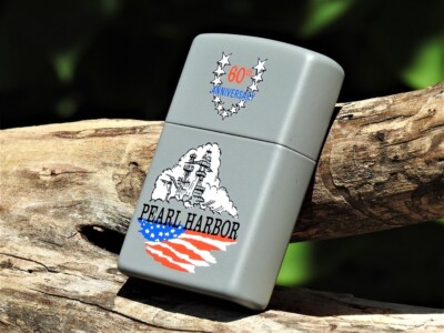リルポタ様 Zippo Lighter - Pearl Harbor 60th Anniversary - 1941 - Rare