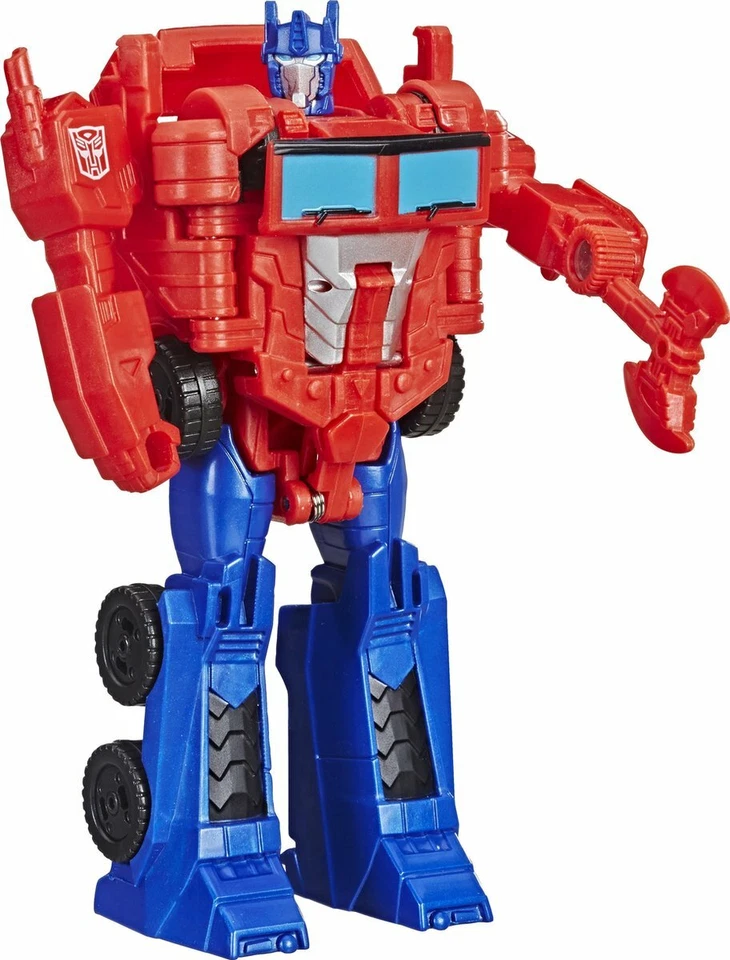 HASBRO Transformers Energon Axe Attack Robot Transformable Optimus Prime 10 Cms - Photo 2/2