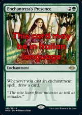 MTG ENCHANTRESS's PRESENCE FOIL EXC - PRESENZA DELL'INCANTATRICE - MH2 - MAGIC