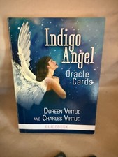 Indigo Angel Oracle Cards by Doreen Virtue 44 Card Deck and Guidebook