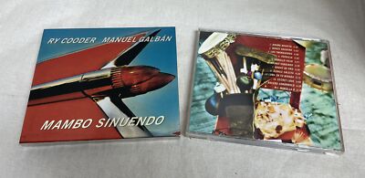 Ry Cooder & Manuel Galbn Mambo Sinuendo 2002 CD w/ Slipcase