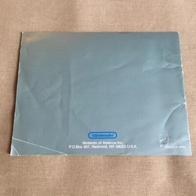 Rad Racer Nintendo NES Manuale Istruzioni Libretto SOLO Radracer Racing Vintage