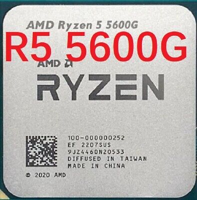 AMD Ryzen 5 5600G R5 5600G Socket AM4 CPU Processor 3.9GHZ AMD Ryzen 5 5600G R5 5600G Socket AM4 CPU Processor 3.9GHZ
