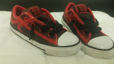how to clean red converse