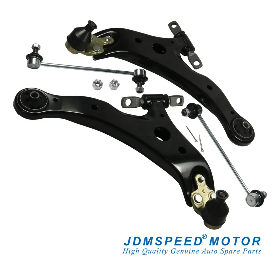 Kit de braço de controle de suspensão dianteira 6 peças para Toyota Camry Solara Lexus ES300 RX300 - Imagem 3 de 4