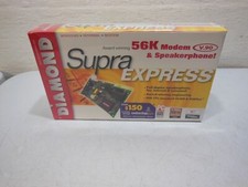 Diamond Supra Express 56K Modem Card  Speakerphone - New Sealed