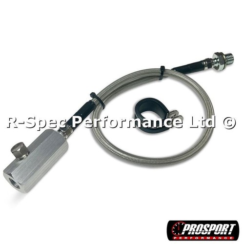 Kit raccordo adattatore remoto trasmettitore sensore pressione olio M10 x 1 mm - 1/8 NPT - Foto 1 di 3