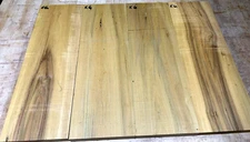 FOUR (4) BEAUTIFUL KILN DRIED S4S KIRANDY LUMBER WOOD ~18" X 6" X 15/16" KG