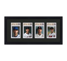 BGS BVG Graded Card Frame Display Holds (4) Slabs Baseball, UV Protection-option