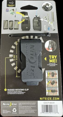Nite Ize Clip Case Cargo - Tall Black CCCT-03-01 - Photo 2 sur 2