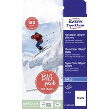 Image of Avery-Zweckform C2570-100 Everyday Photo paper 10x15cm 180g/m² 100 sheet Gloss