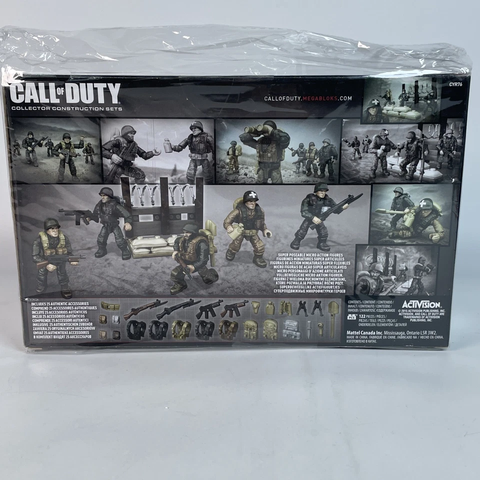 Mega Bloks 06862 Call of Duty Pelotón Patrulla Coleccionistas Juego de Construcción NUEVO Foto 3 de 4