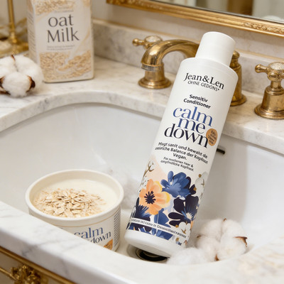 Jean&Len CALM ME DOWN Haar Conditioner Kopfhaut in Balance Milde Längen Pflege