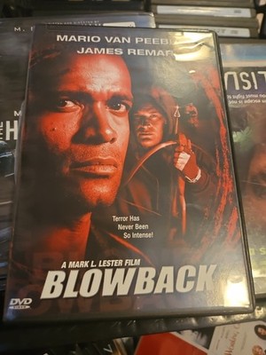Blowback DVD Used Mario Van Peebles Sterling RARE HTF
