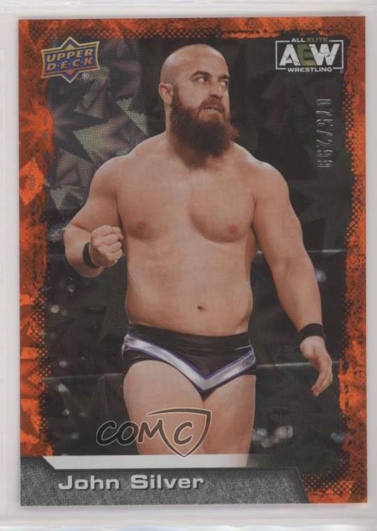 2022 Upper Deck AEW All Elite Wrestling Dynamite 75/299 John Silver #25 4et