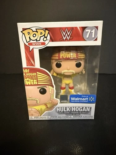 FUNKO POP ! HULK HOGAN 71 WALMART EXCLUSIVE POP WWE D01
