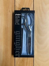 GINGHER KNIFE-EDGE 8" DRESSMAKER SHEARS WITH SHEATH, MADE IN ITALY