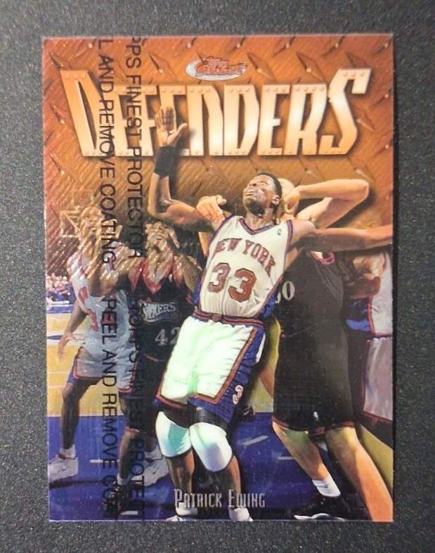 1997-98 Topps Finest - Common Bronze Patrick Ewing #216 New York Knicks