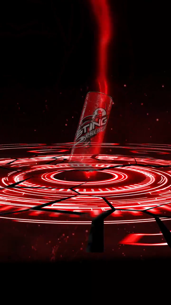24 Pack Sting Energy Drink Strawberry 250ml High Caffeine Energy