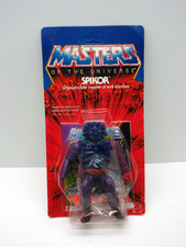 MOTU VINTAGE SPIKOR CLEAR Masters of the Universe MOC Sealed UNPUNCHED He-Man