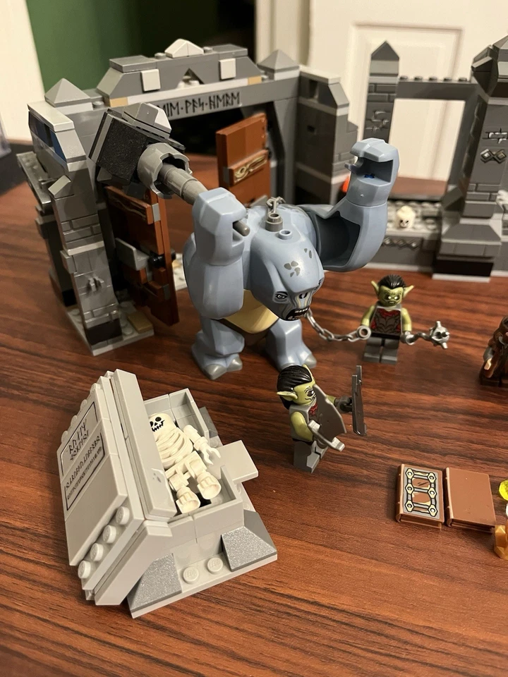 LEGO The Mines Of Moria 9473 - No Boromir, Pippin, Axe or Box - See Description - Image 2 of 4