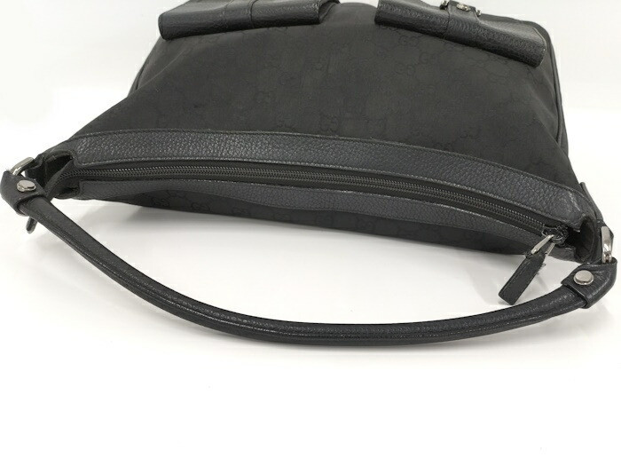 Gucci Nylon Handbag Black 293581 Used | eBay Gucci Nylon Handbag Black 293581 Used | eBay