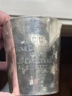 Sterling Silver Presentation Cup L.C.C. Men’s Calcutta 1964 J.P. Castleman
