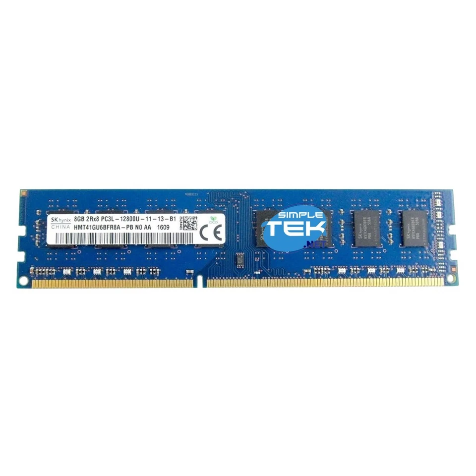 Sk Hynix HMT41GU6BFR8A-PB DDR3L 8GB 1600MHZ RAM Table Memory Module Dimm 1.35V - Image 4 of 4