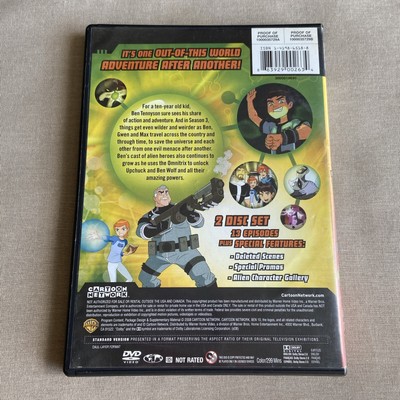 Ben 10: Complete Season Three (3) (DVD 2-Disc 2007) W/ Insert