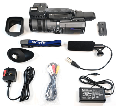 Caméra Sony DSR-PD150P + Accessoires & Sony DVCAM DSR-20 - Photo, audio & vidéo