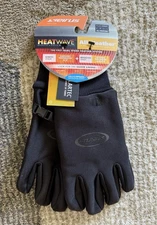 Men’s Seirus Heatwave All Weather Gloves Black Sz XL NWT