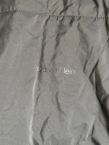Calvin Klein Men’s Lightweight Quilted Bomber Jacket In Black XL image 3