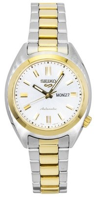 Seiko 5 Sports Silver Dial Automatic 100M SRE024K1 Women's Ladies Watch