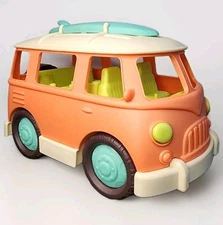 My B Toys Bus Happy Cruisers Campervan Retro Van For Kids In Orange