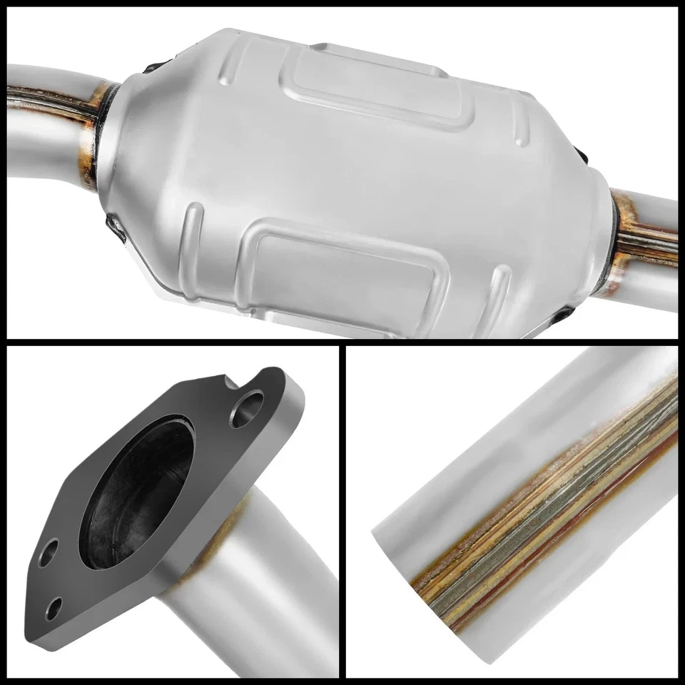 Rear Catalytic Converter Compatible with Chevrolet Equinox/GMC Terrain 2010 2... - Image 4 of 4