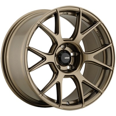 Konig Ampliform 18x8.5 5x100 +44mm Bronze Wheel Rim 18'' Inch