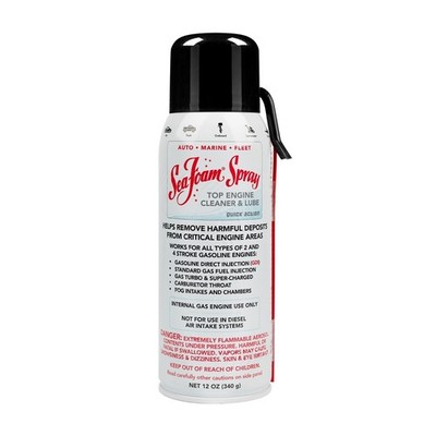 Sea Foam Spray SS14 Top Engine Cleaner and Lube 12oz For Gasoline Engines New