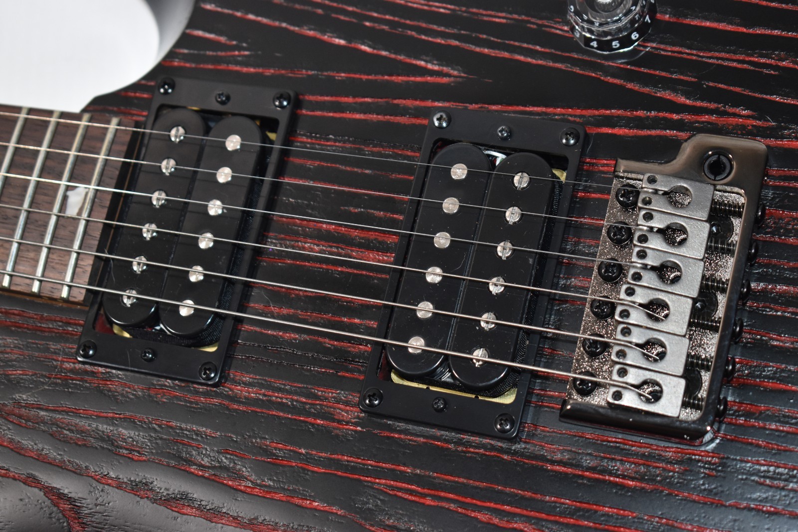 PRS SE Swamp Ash Sandblasted CE 24 Ltd. Ed. Guitar Sandblasted Red w/ Soft Case