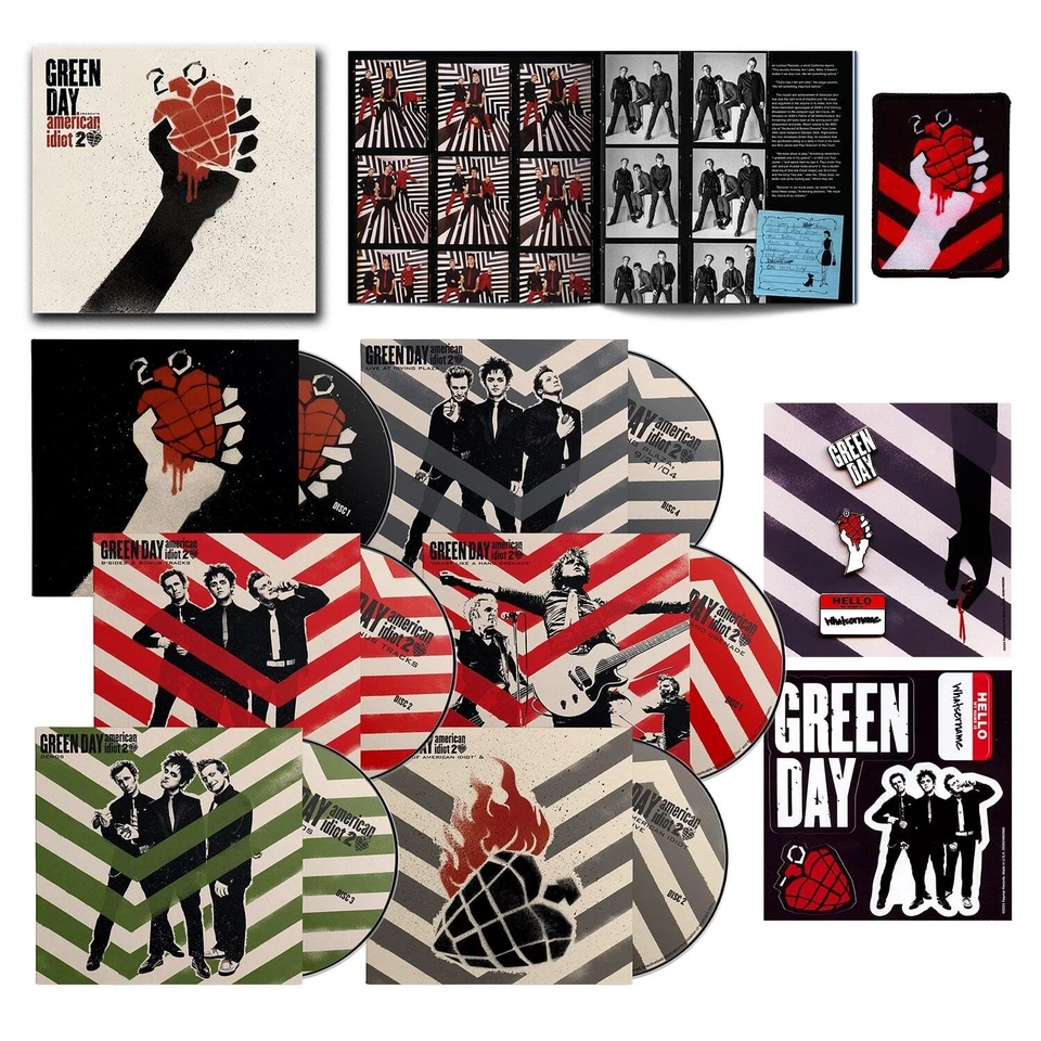 Green Day American Idiot (CD) 20th Anniversary  Box Set with Blu-ray - Bild 2 von 2