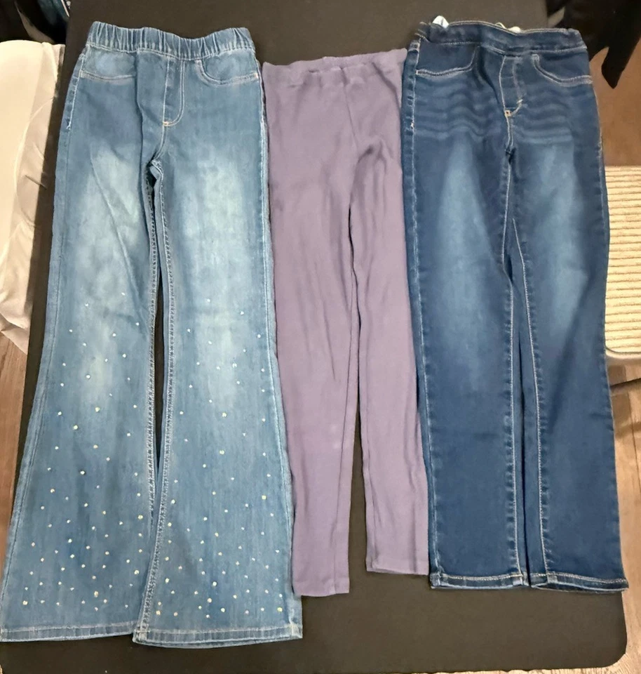 Niñas - 3 Pares de Leggings, 2 de H&M, 1 Levi’s - Talla 10 Foto 3 de 4
