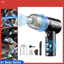 Electric Air Duster 3 in 1 Compressed Keyboard Cleaner Vacuum Blower PC