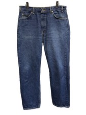 Vintage 90s Levi's 505 Straight Leg Regular Fit Orange Tab Jeans Men's 36x30