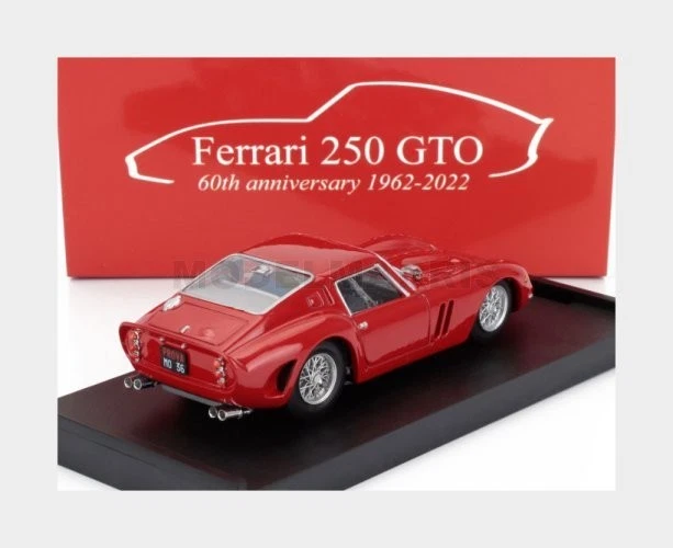 BRUMM R508-01 FERRARI - 250 GTO COUPE PROVA MODENA 1962 - RED - 1/43 - Immagine 2 di 2