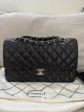 Chanel Classic Double Flap Quilted Lambskin S...