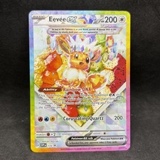 Pokemon TCG - Eevee ex SVP174 SIR Promo - Scarlet & Violet Promos - NM on eBay