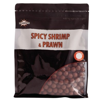 Dynamite Baits Spicy Shrimp / Prawn 15mm / 1kg Boilies Krill- Garnelenessenz