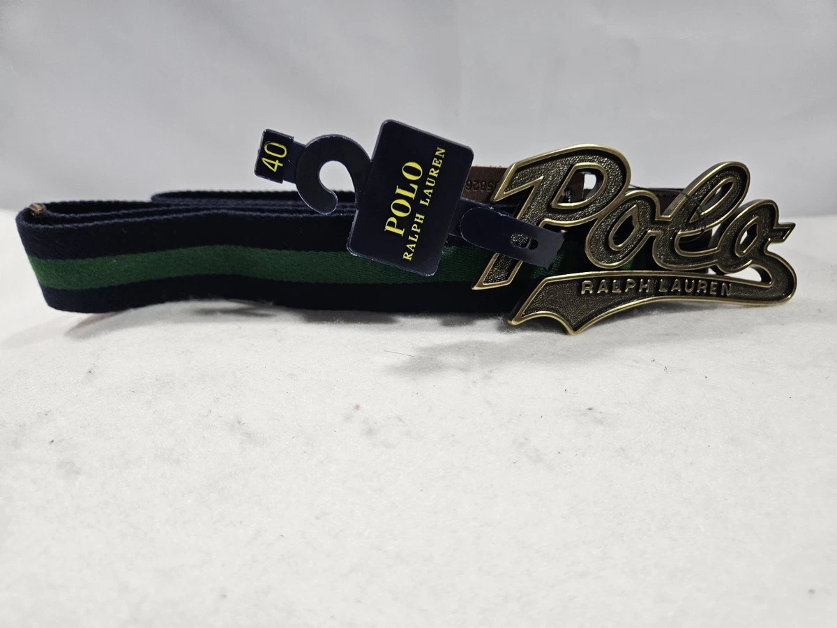 100% Authentic Ralph Lauren Dark Green Belt Size M Ralph Lauren Medium Green Belts for Women for sale | eBay main image 2