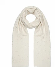 I.N.C. INTERNATIONAL CONCEPTS WOMENS EMBELLISHED WRAP IVORY ONE SIZE